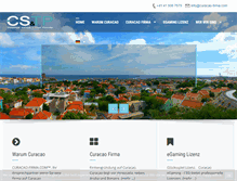Tablet Screenshot of curacao-firma.com